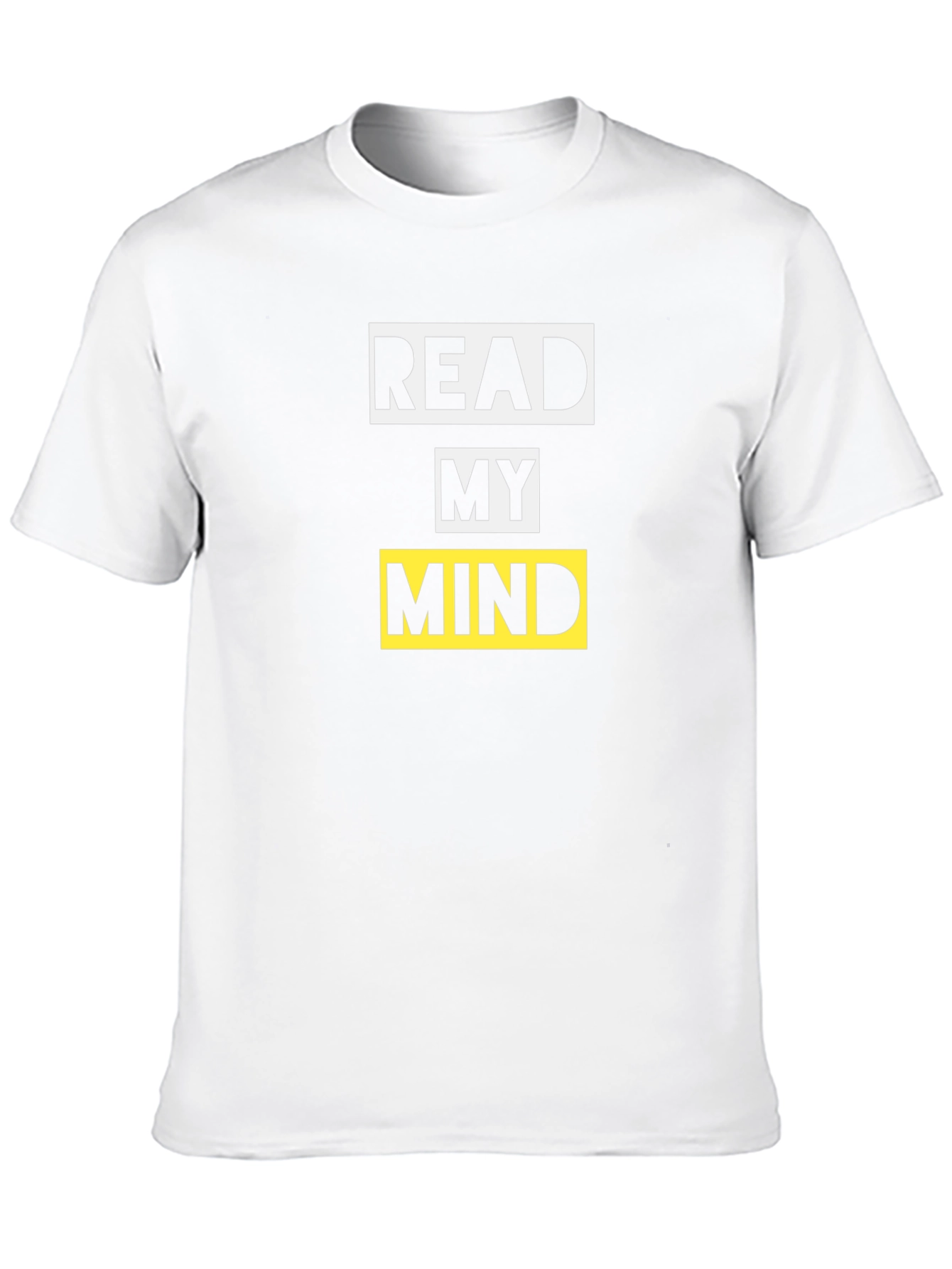 Read My Mind Graphic Tee - Black Cotton T-Shirt