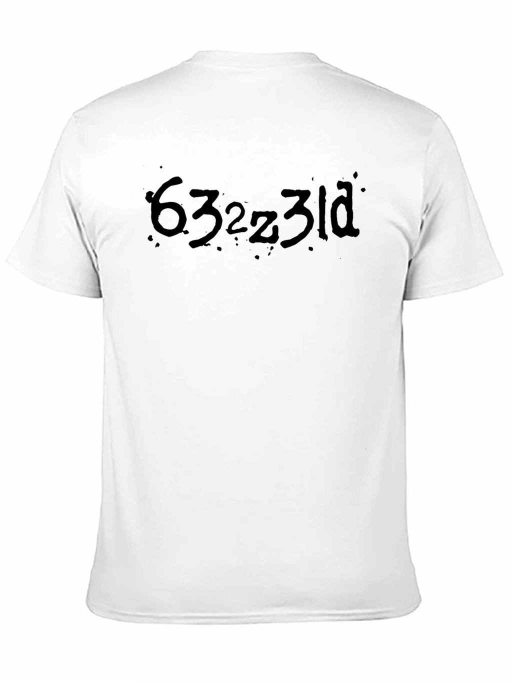Mens Black Graphic Tee - Funny Text Design