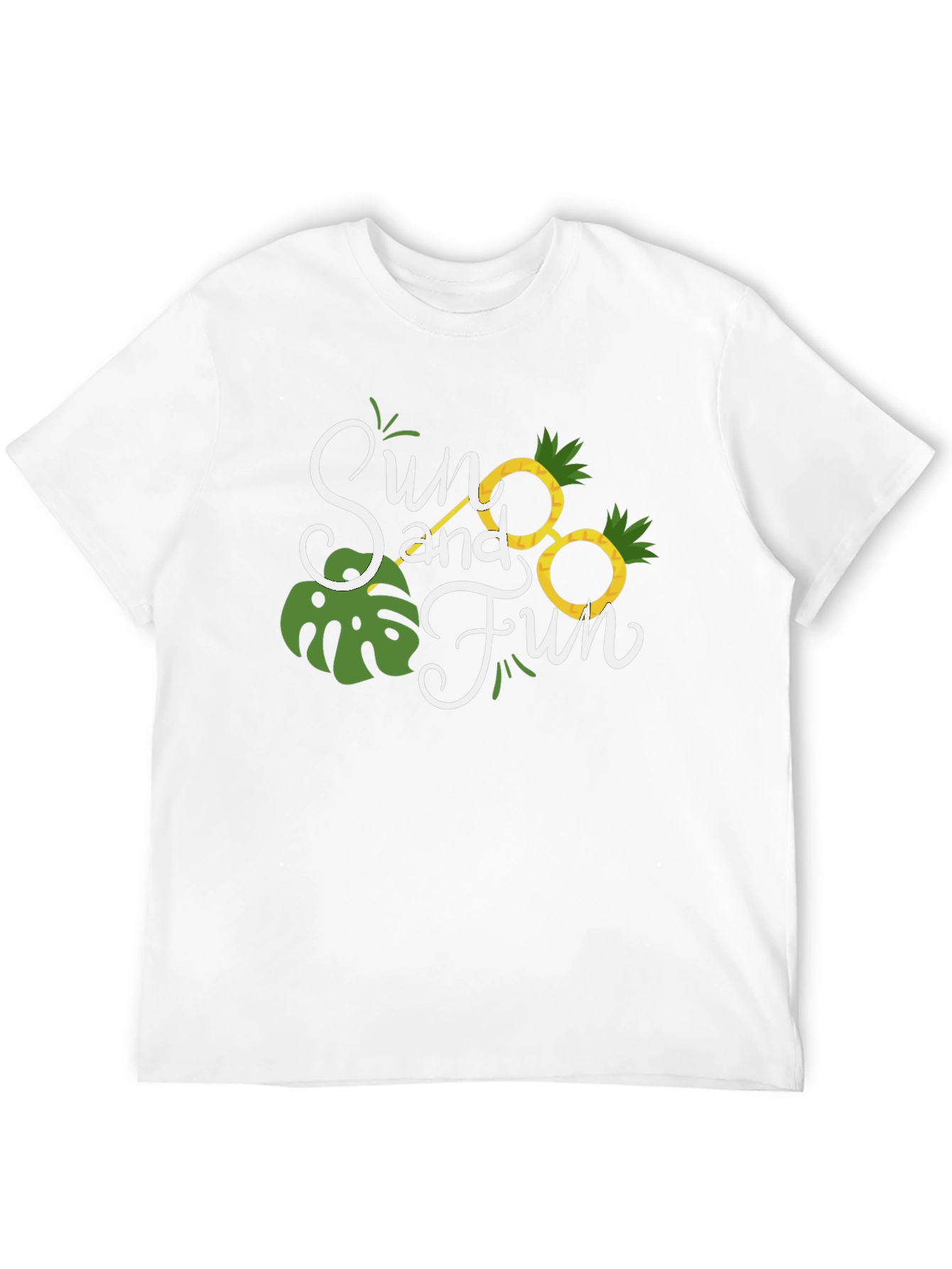 Sun and Fun Black T-Shirt