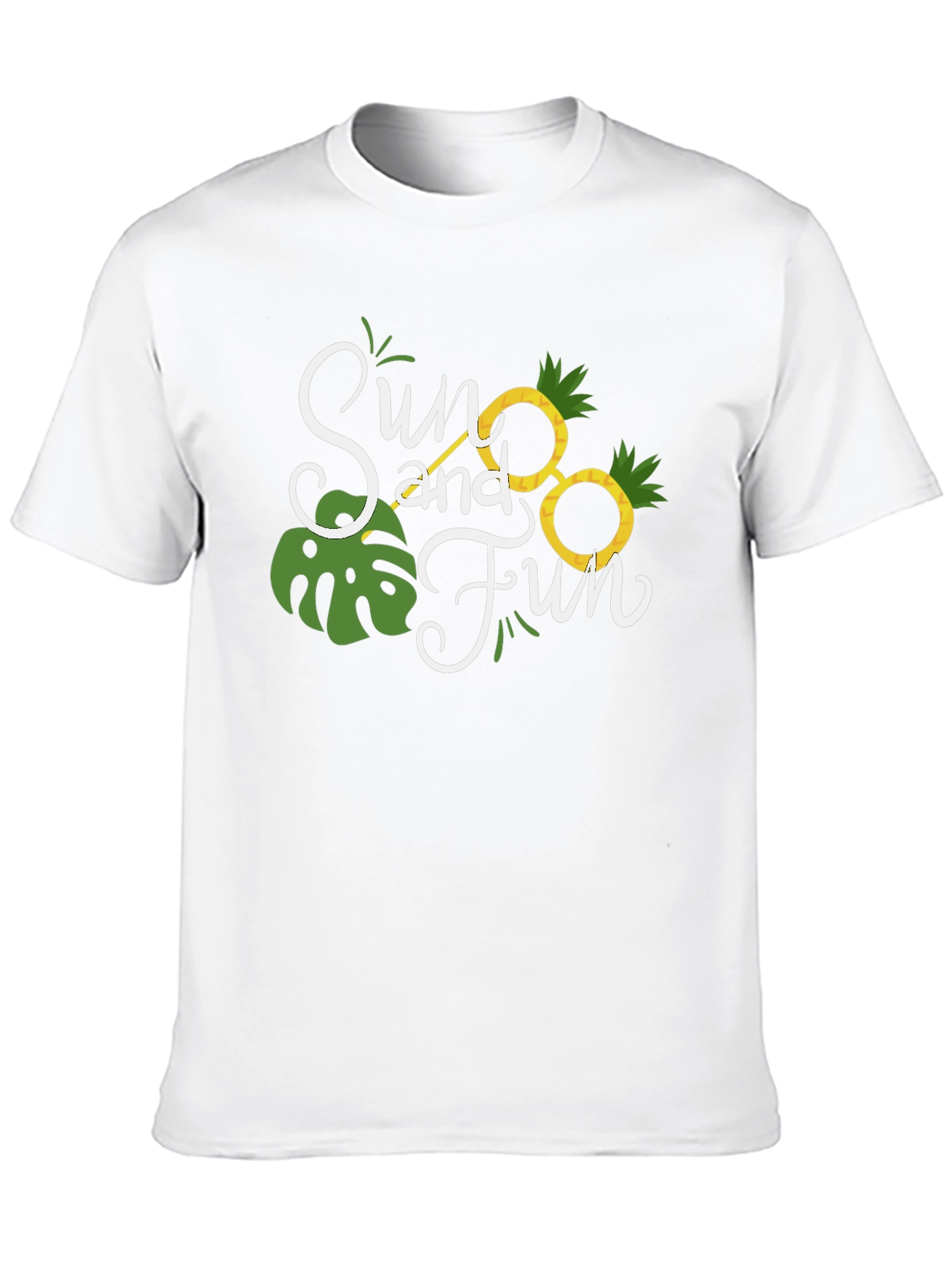 Sun and Fun Black T-Shirt