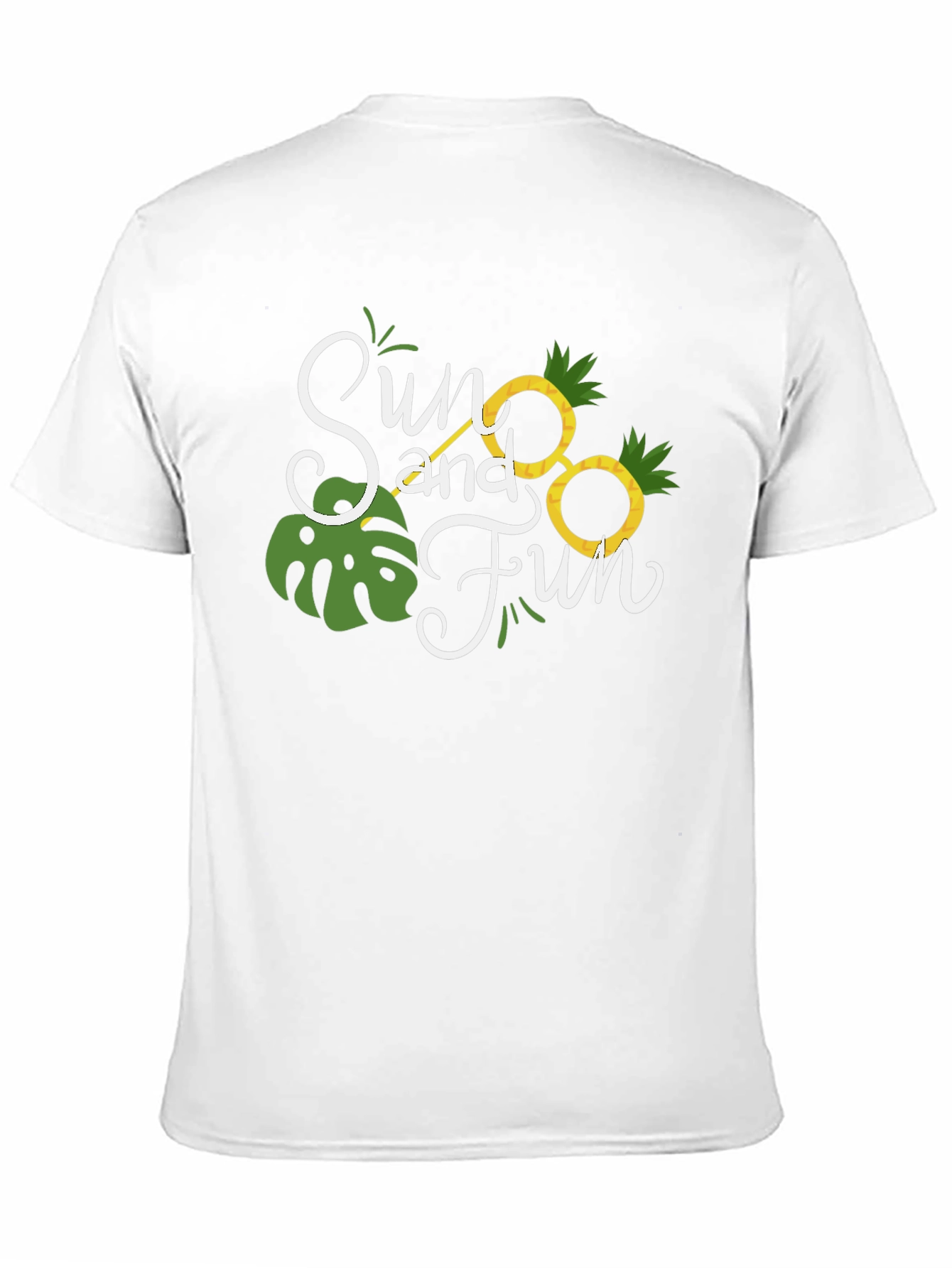 Sun and Fun Black T-Shirt