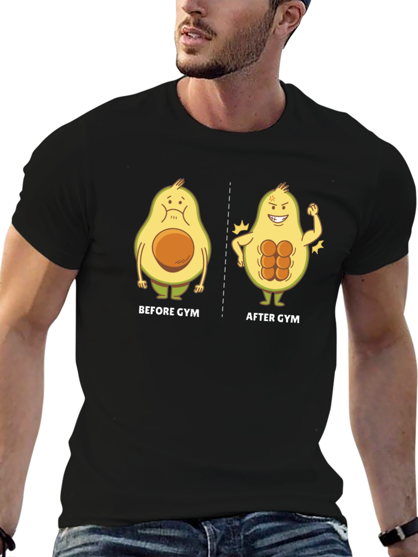 Avocado Gym Humor T-Shirt