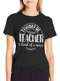 Thankful Teacher T-Shirt