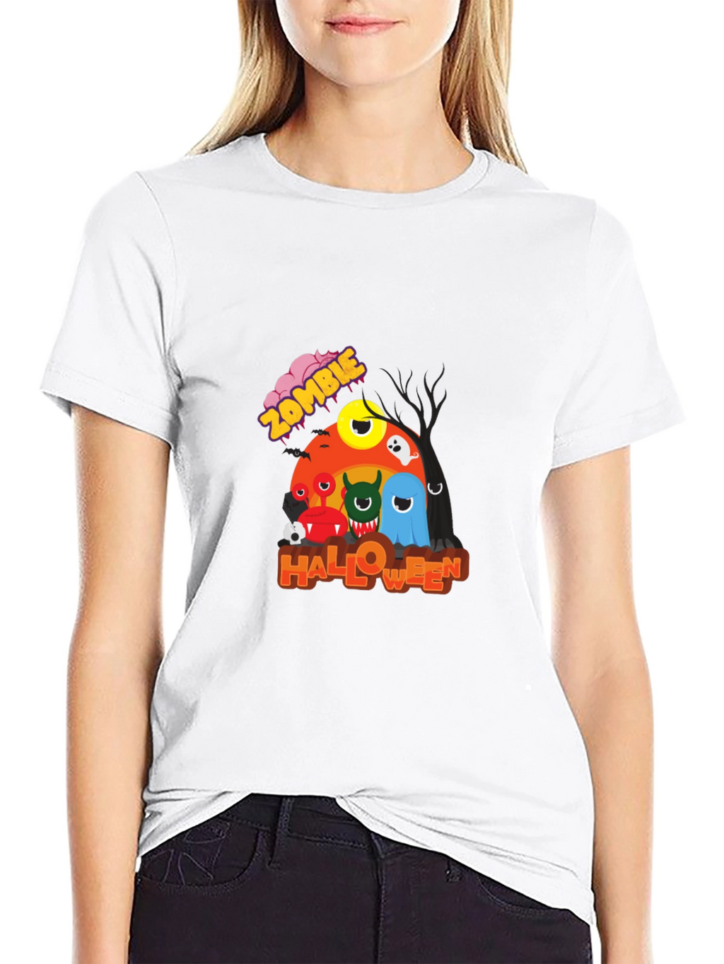 Halloween Zombie Monster T-Shirt