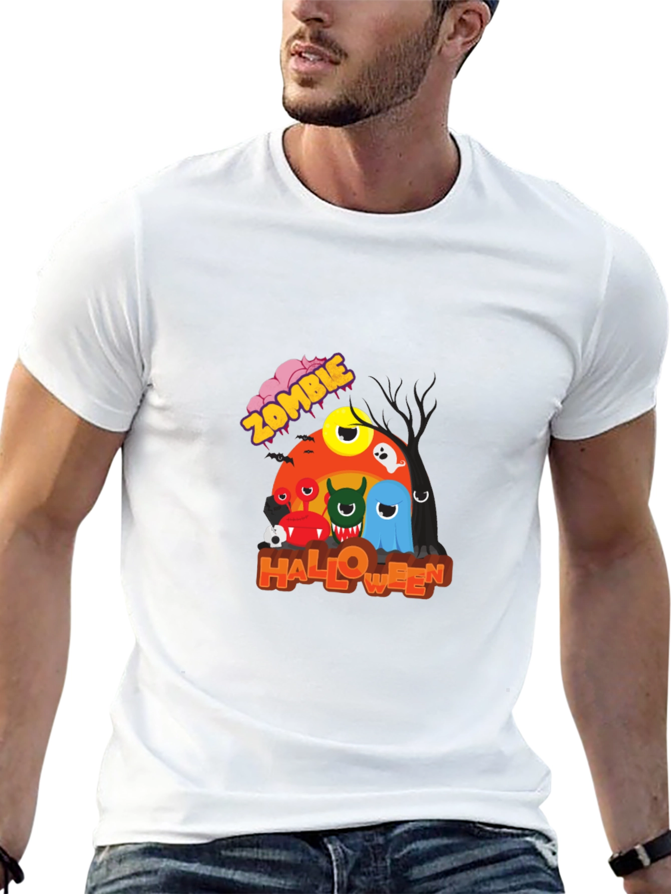 Halloween Zombie Monster T-Shirt