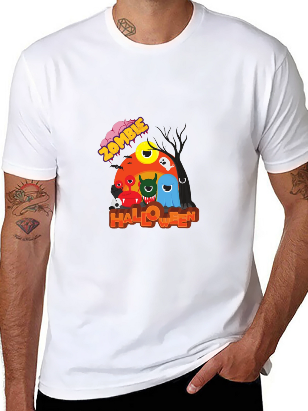Halloween Zombie Monster T-Shirt