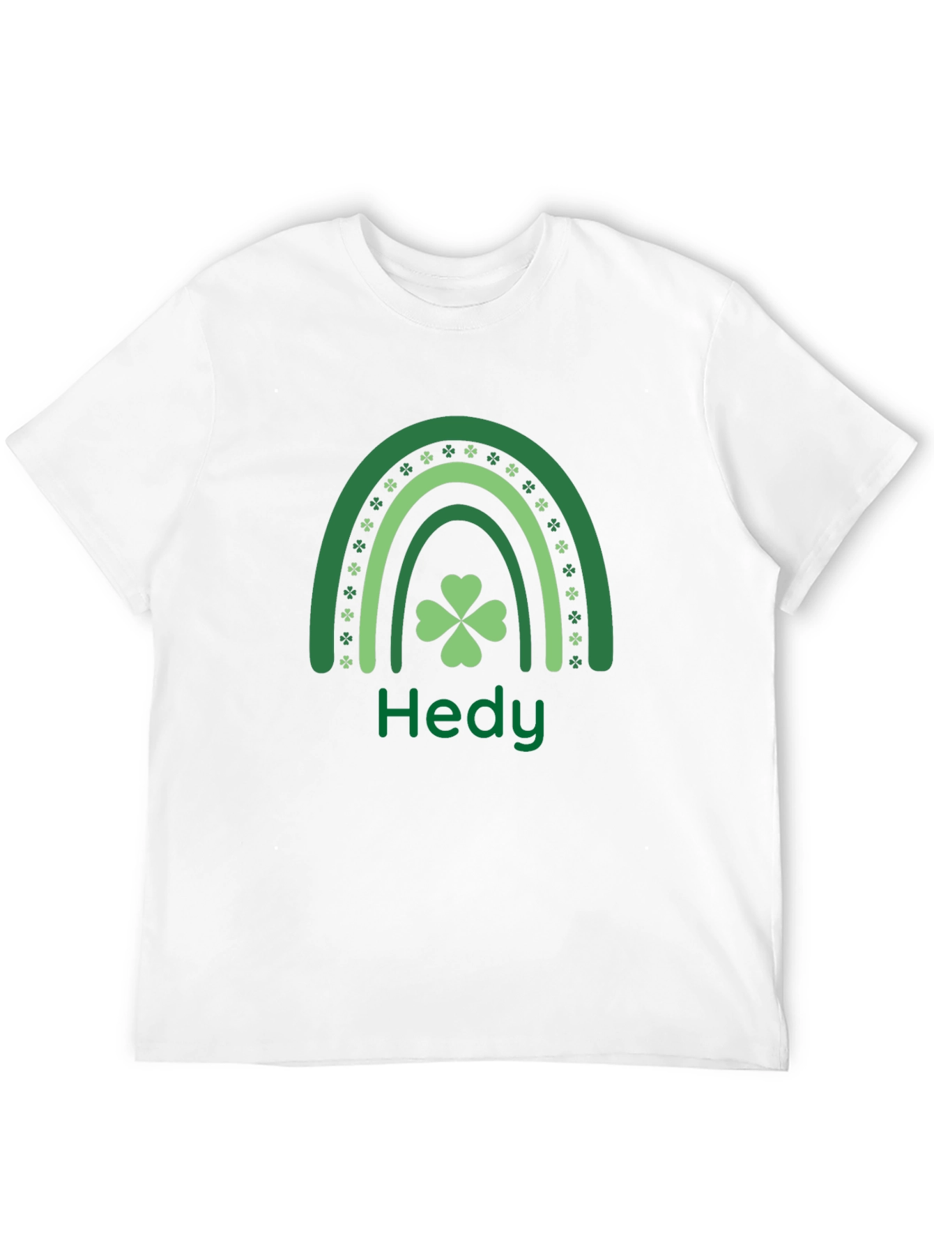 St. Patricks Day Lucky Hedy Rainbow T-Shirt