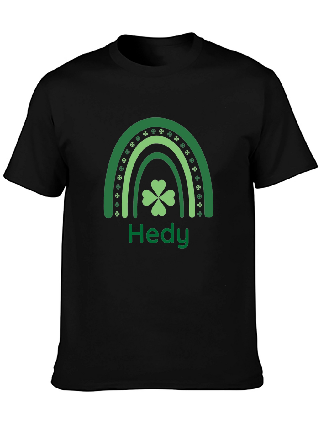 St. Patricks Day Lucky Hedy Rainbow T-Shirt