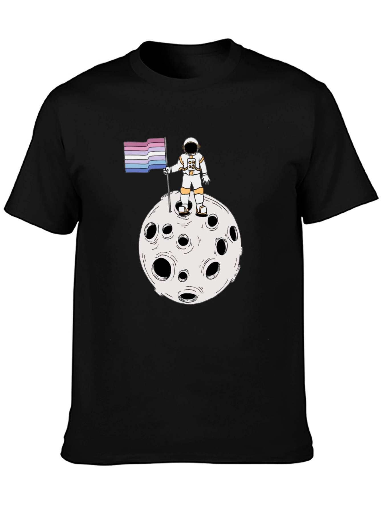 Omnisexual Pride Astronaut T-Shirt