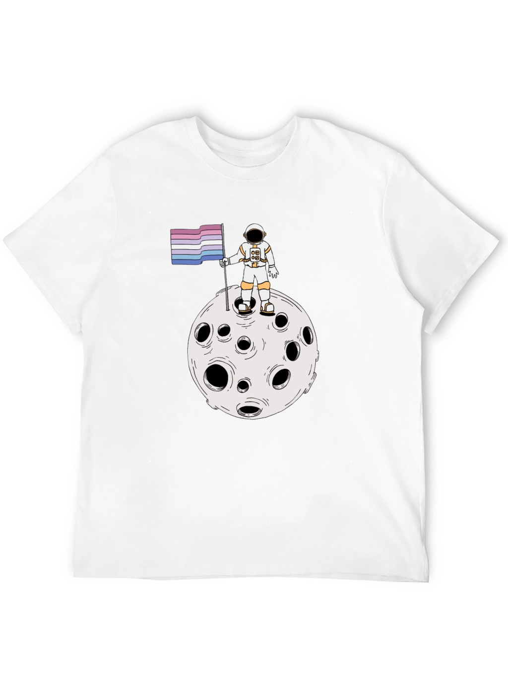 Omnisexual Pride Astronaut T-Shirt