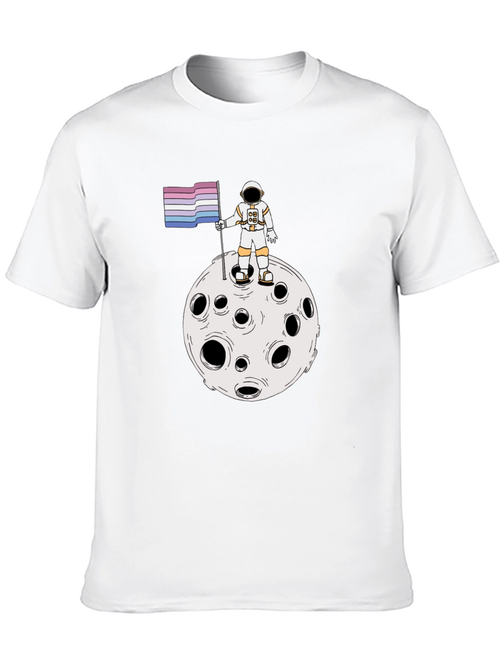 Omnisexual Pride Astronaut T-Shirt