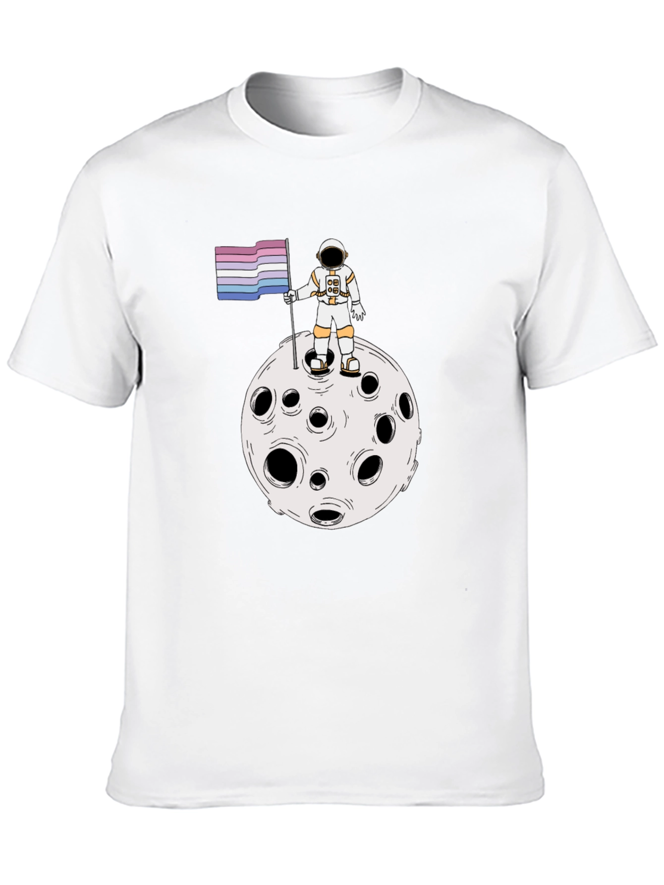 Omnisexual Pride Astronaut T-Shirt