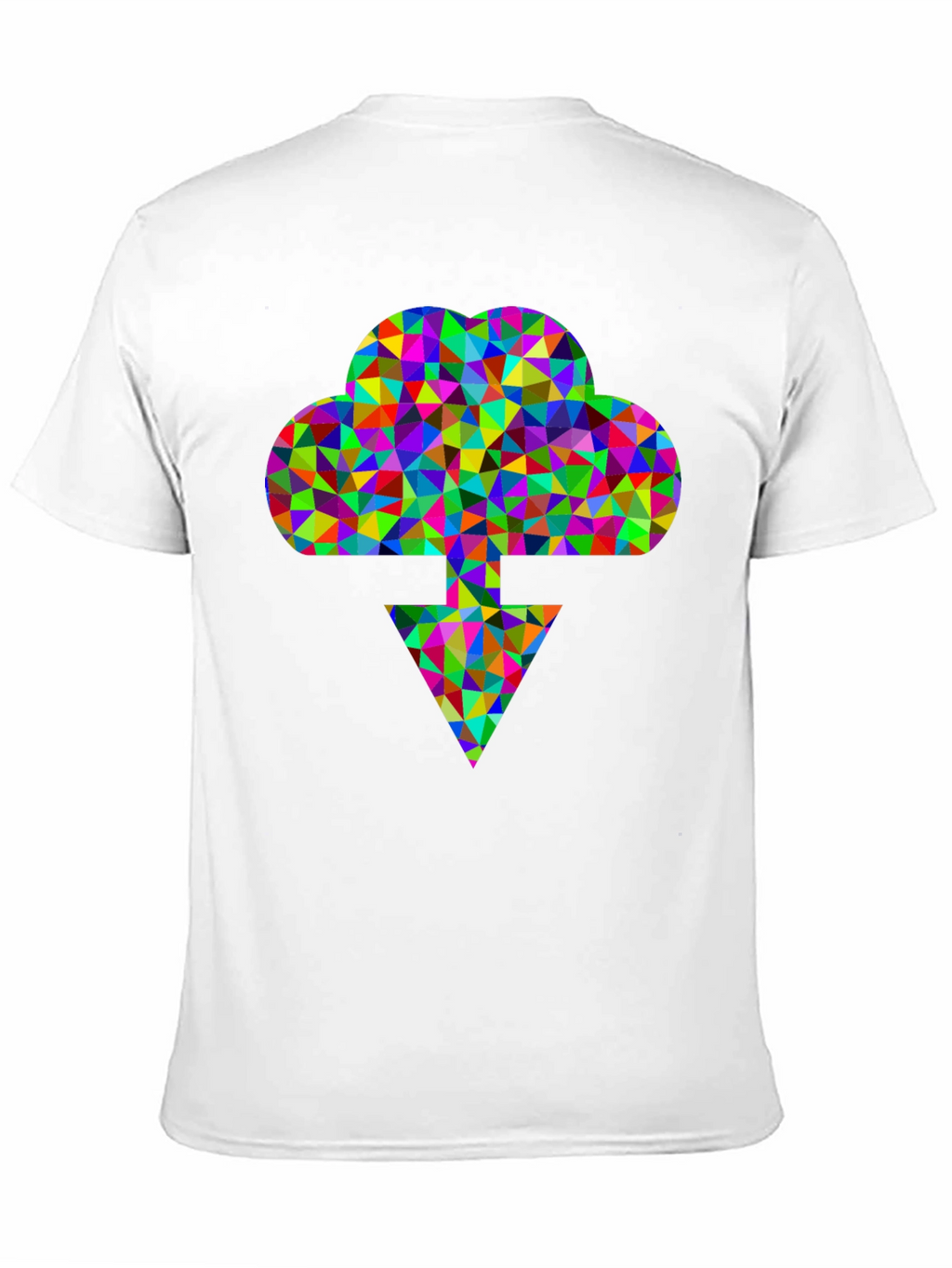 Abstract Cloud Download Graphic Tee