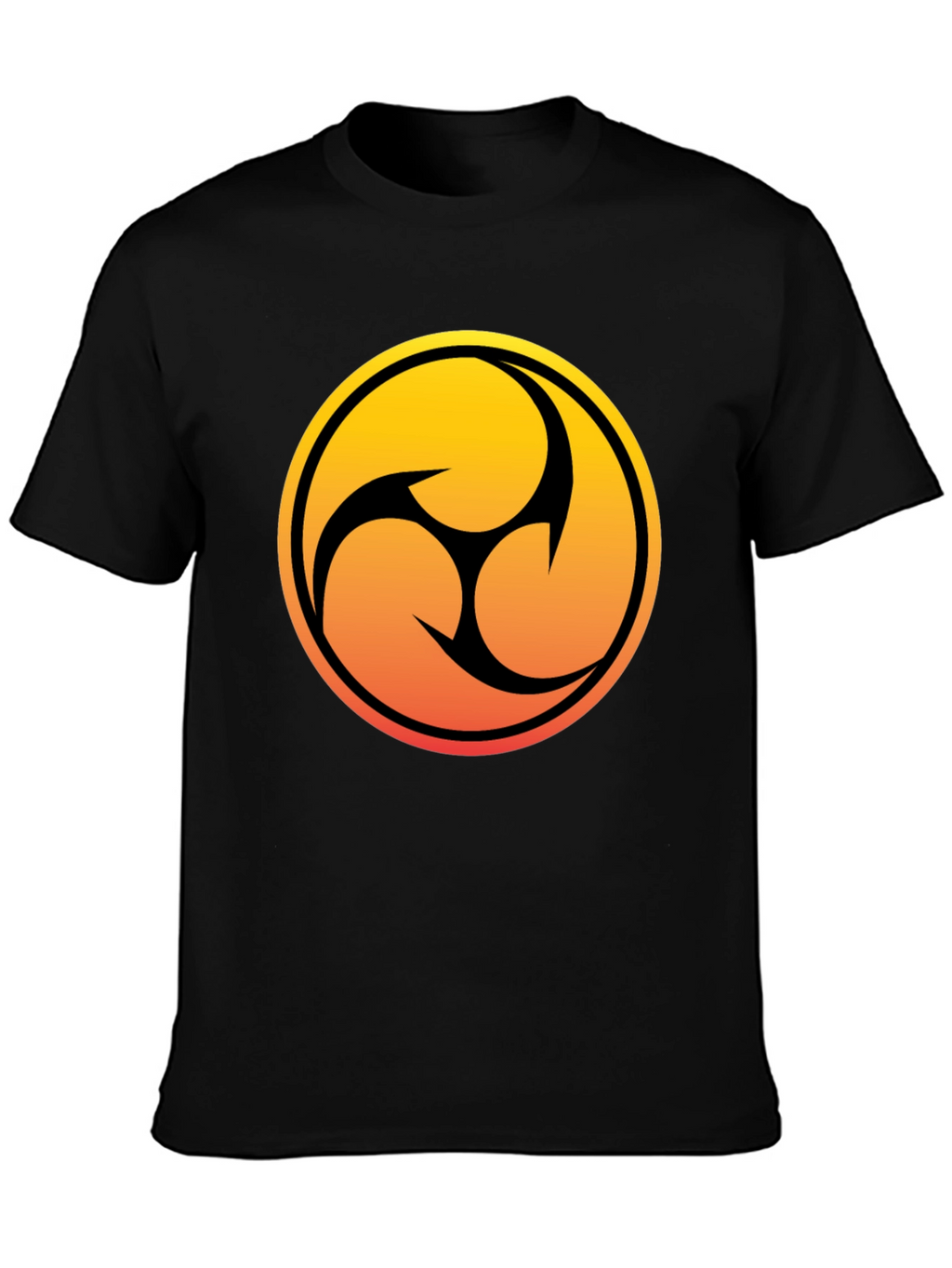 Sunrise Tomoe T-Shirt -  Black Tee