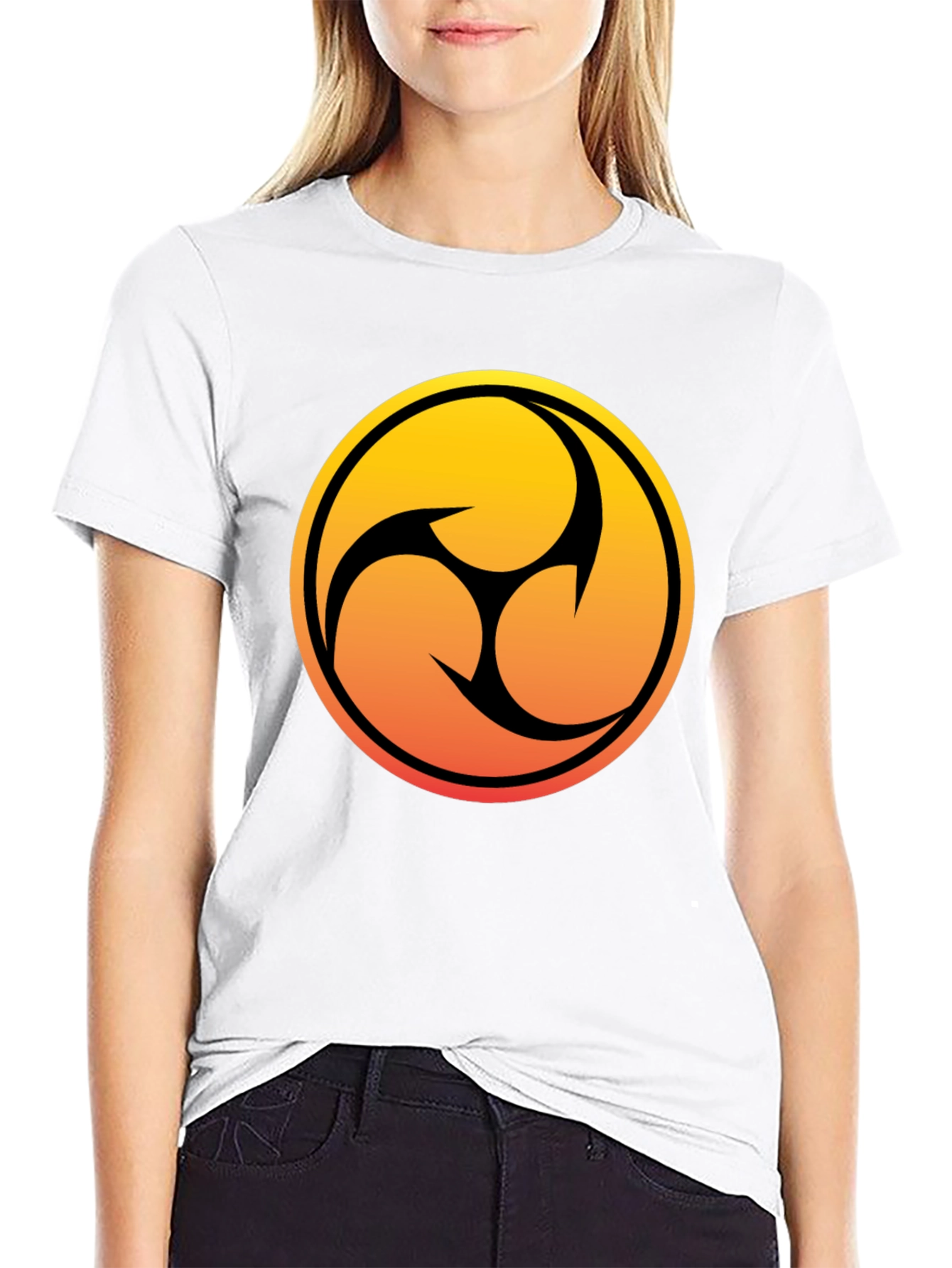 Sunrise Tomoe T-Shirt -  Black Tee