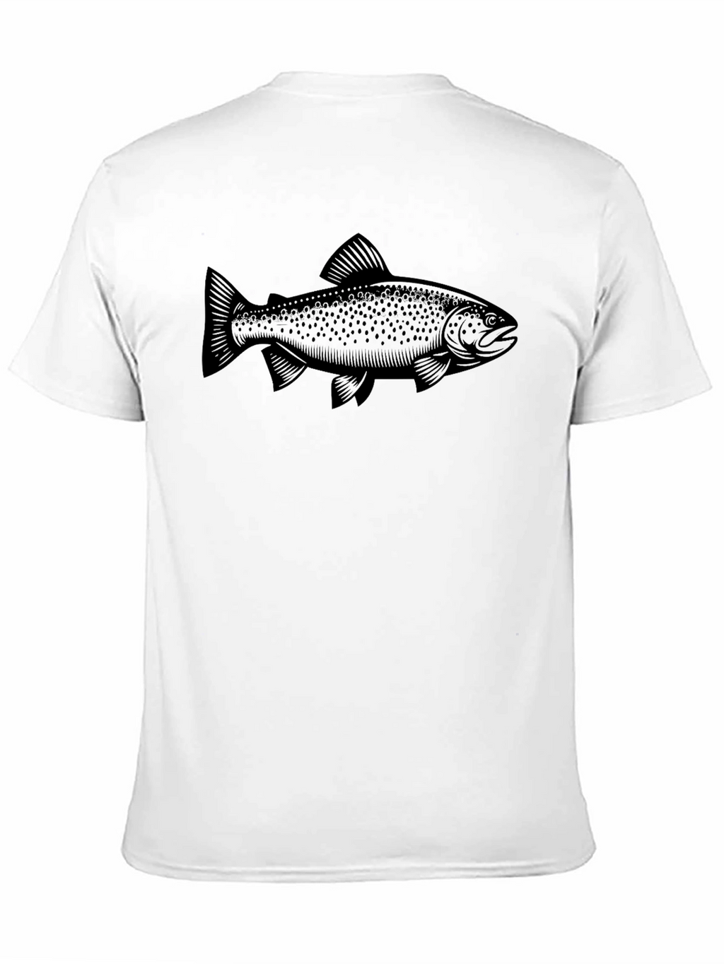 Black Trout Graphic Tee - Mens Short Sleeve