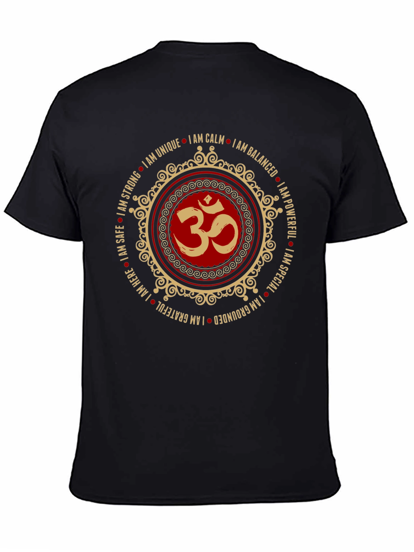 Om Symbol T-Shirt - Positive Affirmations Yoga Tee