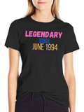 Legendary Since June 1994 Black T-Shirt