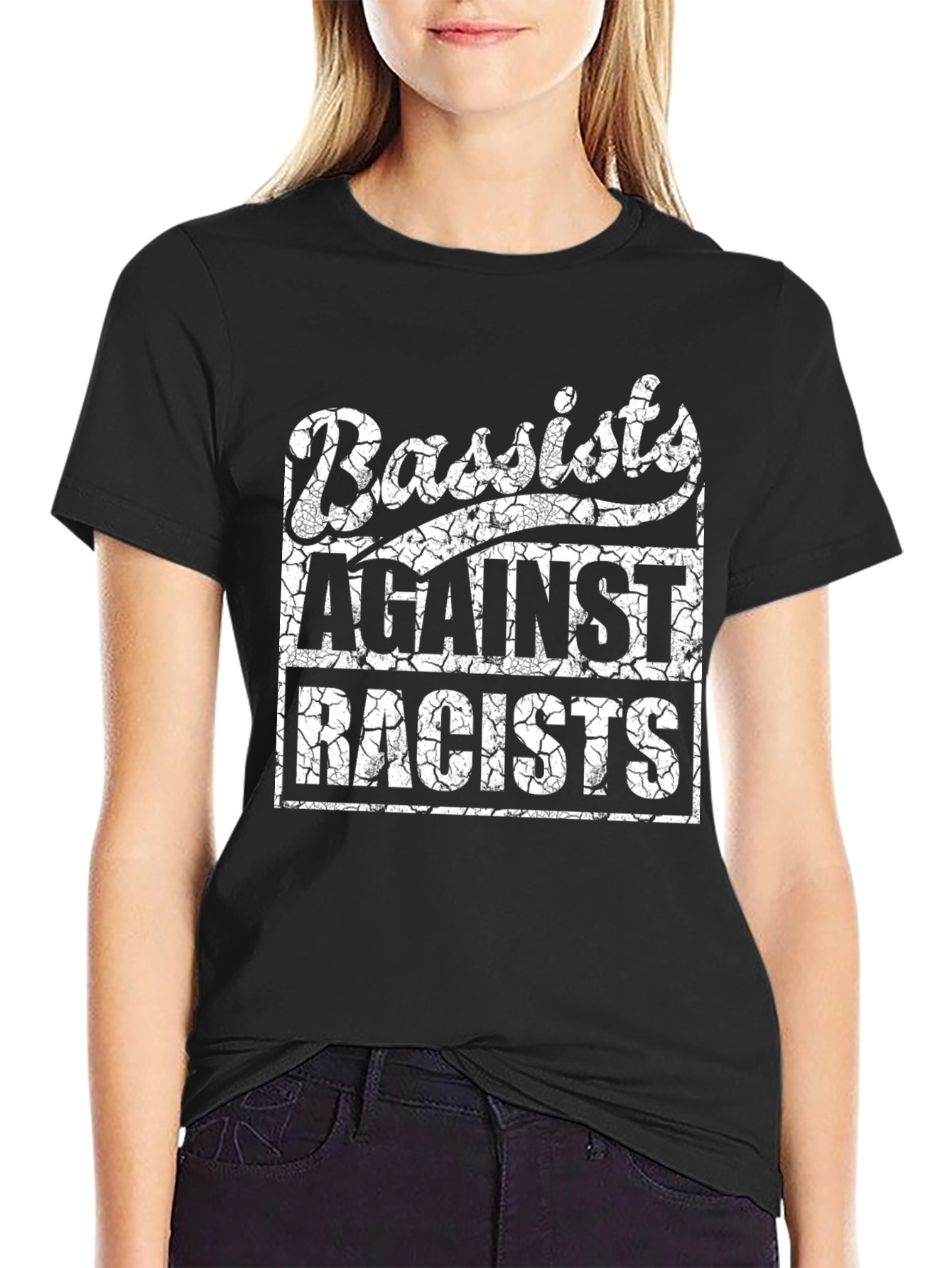 Bassists Against Racists Graphic Tee - Unisex
