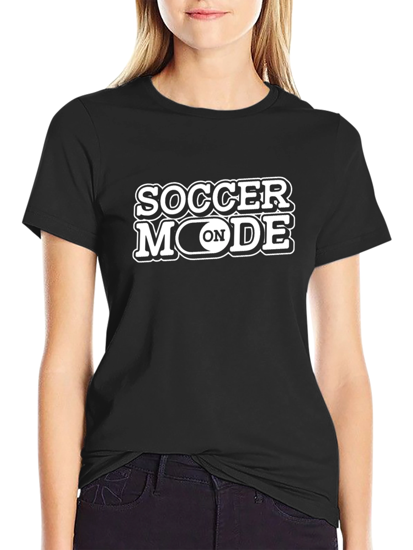 Soccer Mode On Graphic T-Shirt