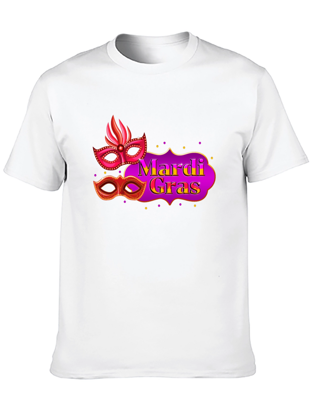 Mardi Gras Mask T-Shirt