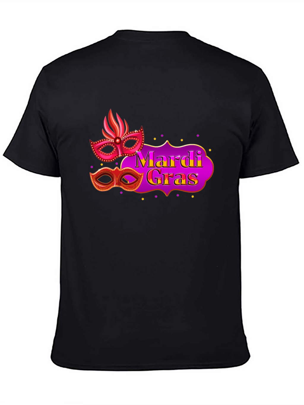 Mardi Gras Mask T-Shirt