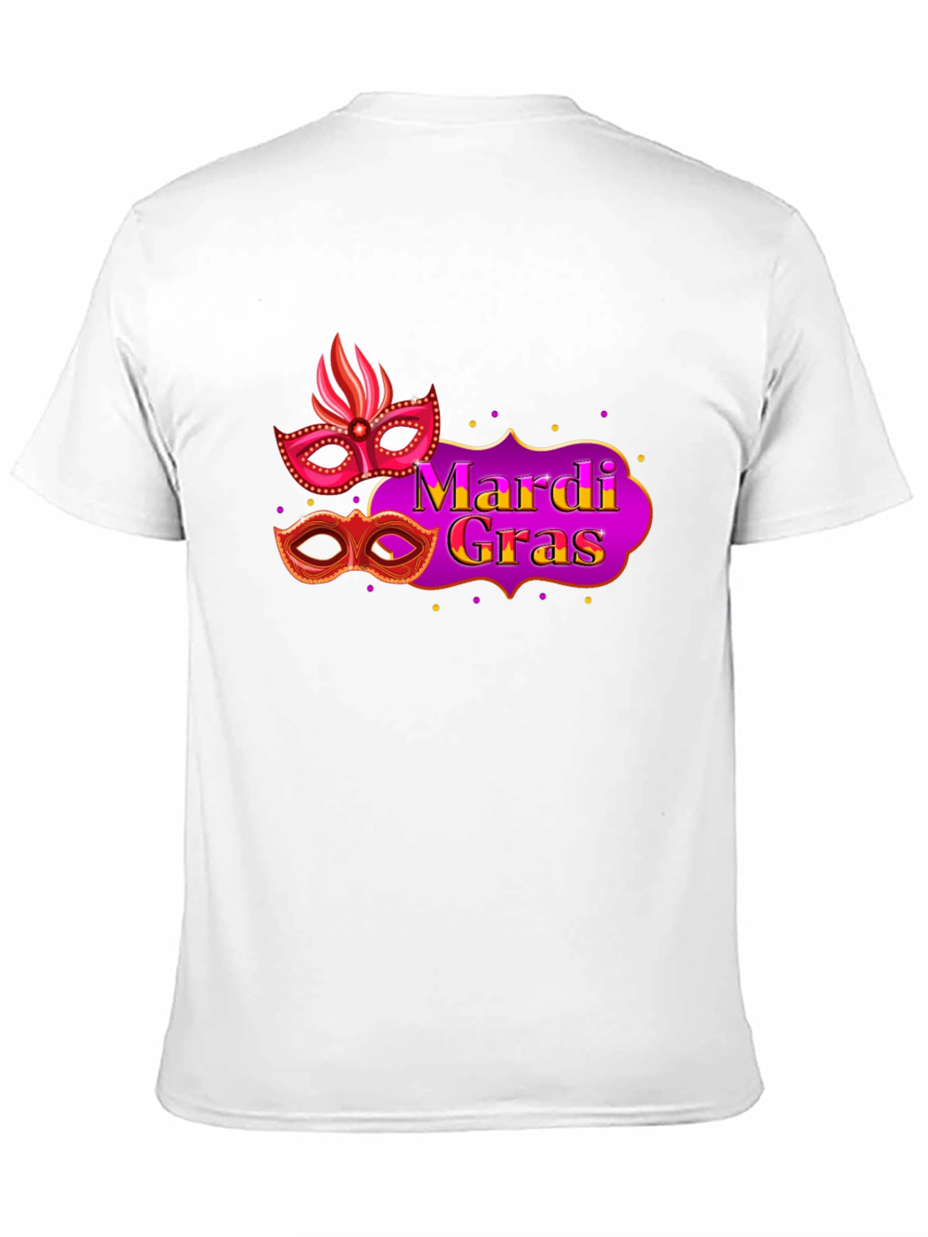 Mardi Gras Mask T-Shirt