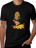 Sad Potato T-Shirt - Funny French Fry Design