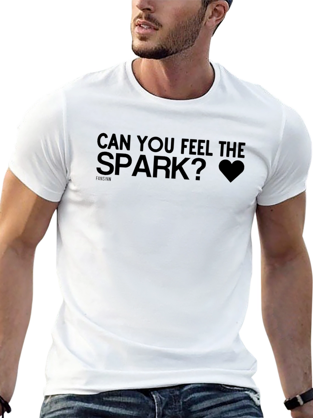 Can You Feel The Spark? Black T-Shirt