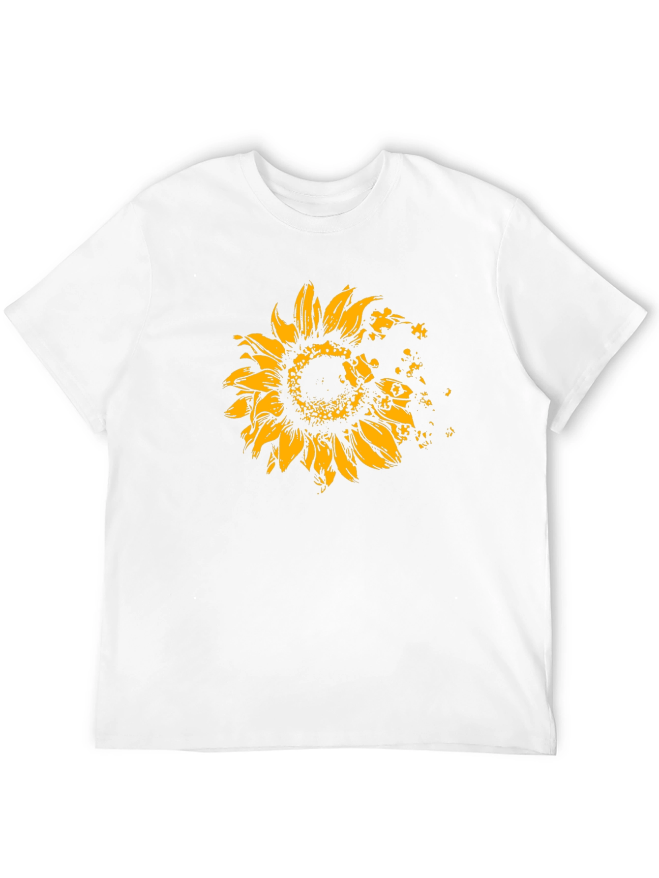 Sunflower Puzzle Piece T-Shirt