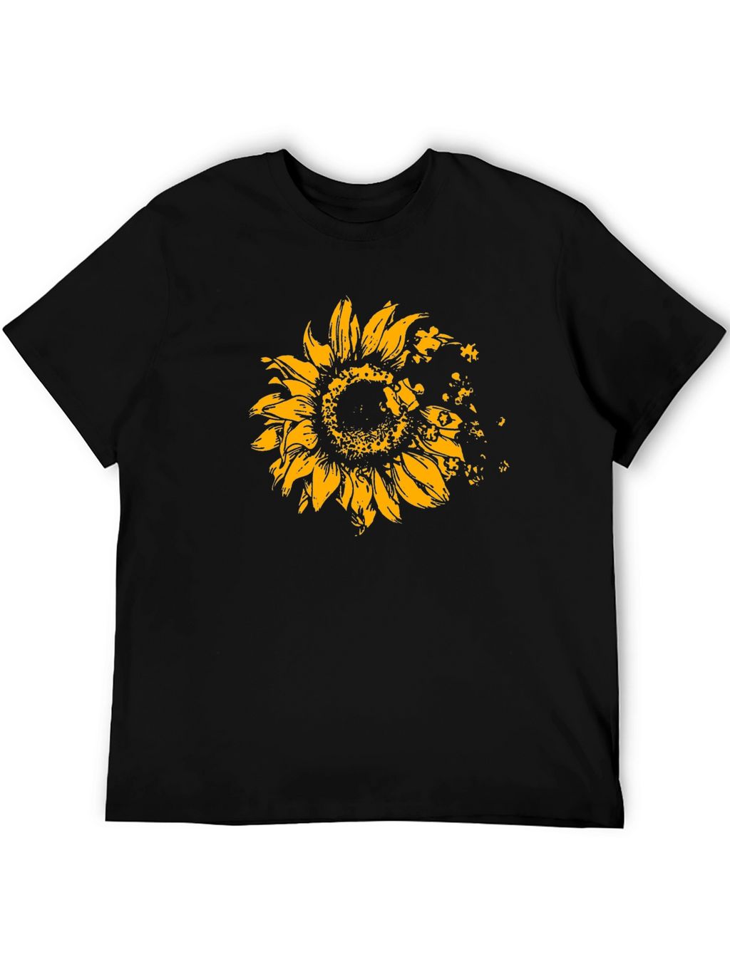 Sunflower Puzzle Piece T-Shirt