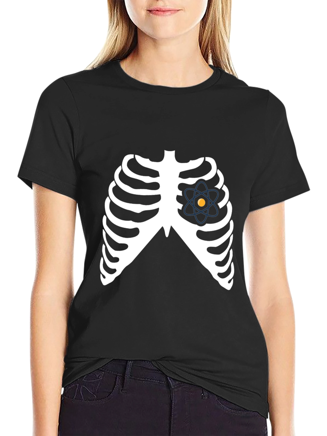 Science Heart Skeleton Tee