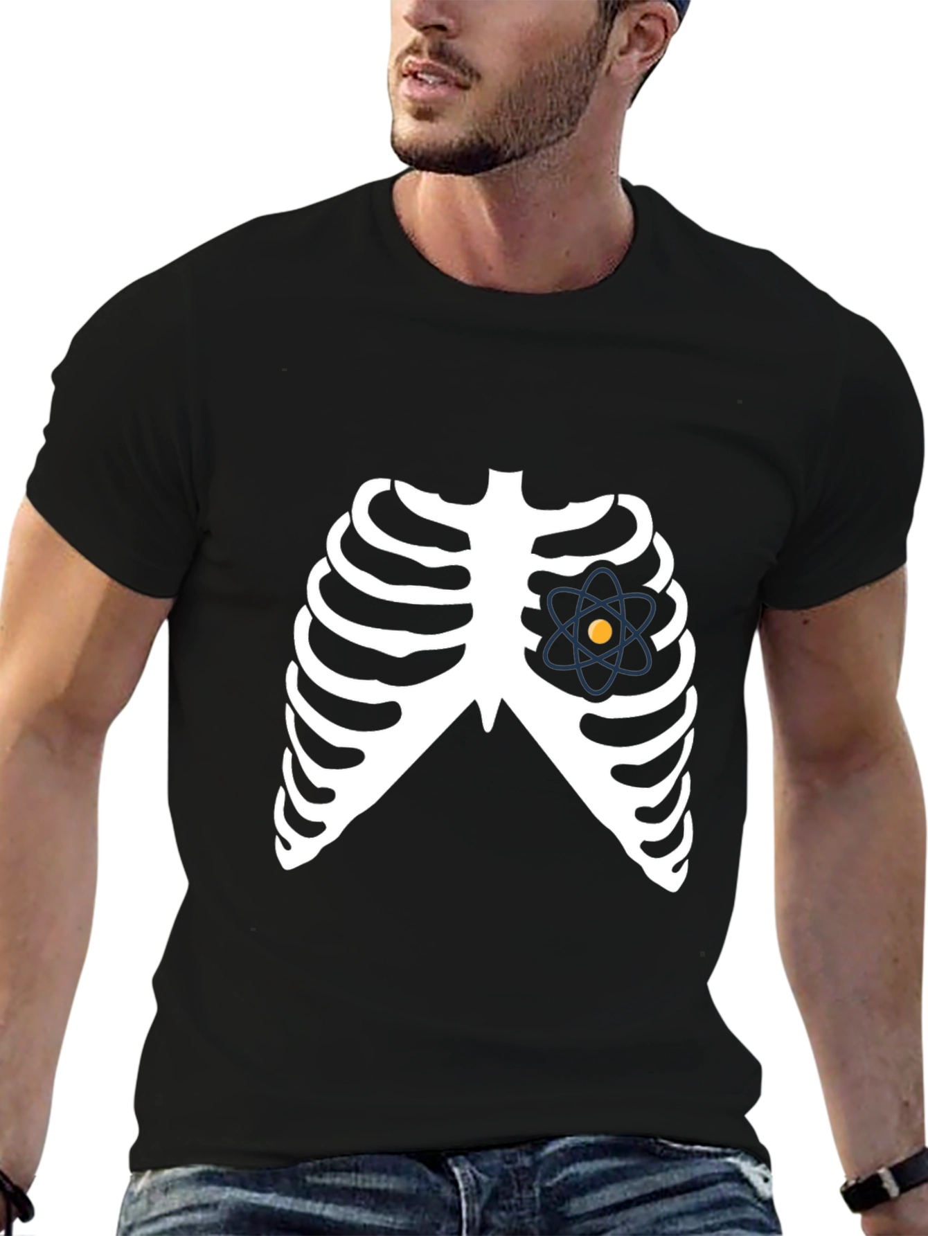 Science Heart Skeleton Tee