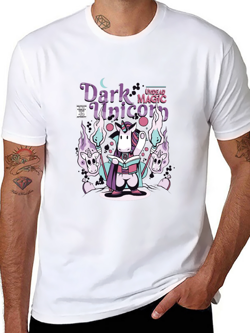 Dark Unicorn Magic T-Shirt