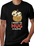 I Want to Hug a Sloth T-Shirt