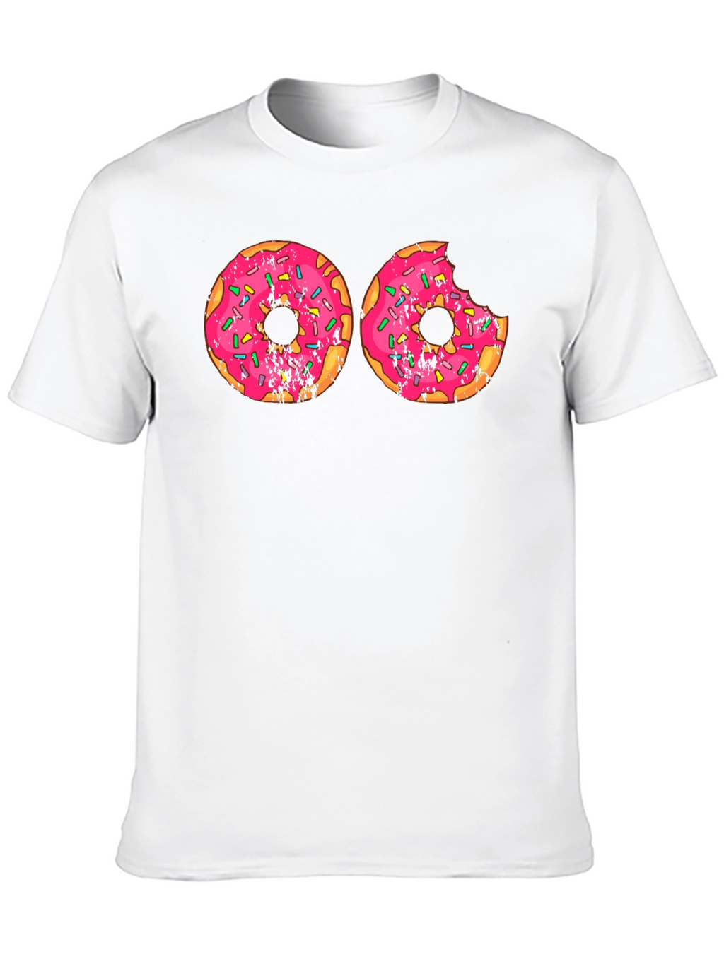 Donut Graphic T-Shirt - Sweet & Fun
