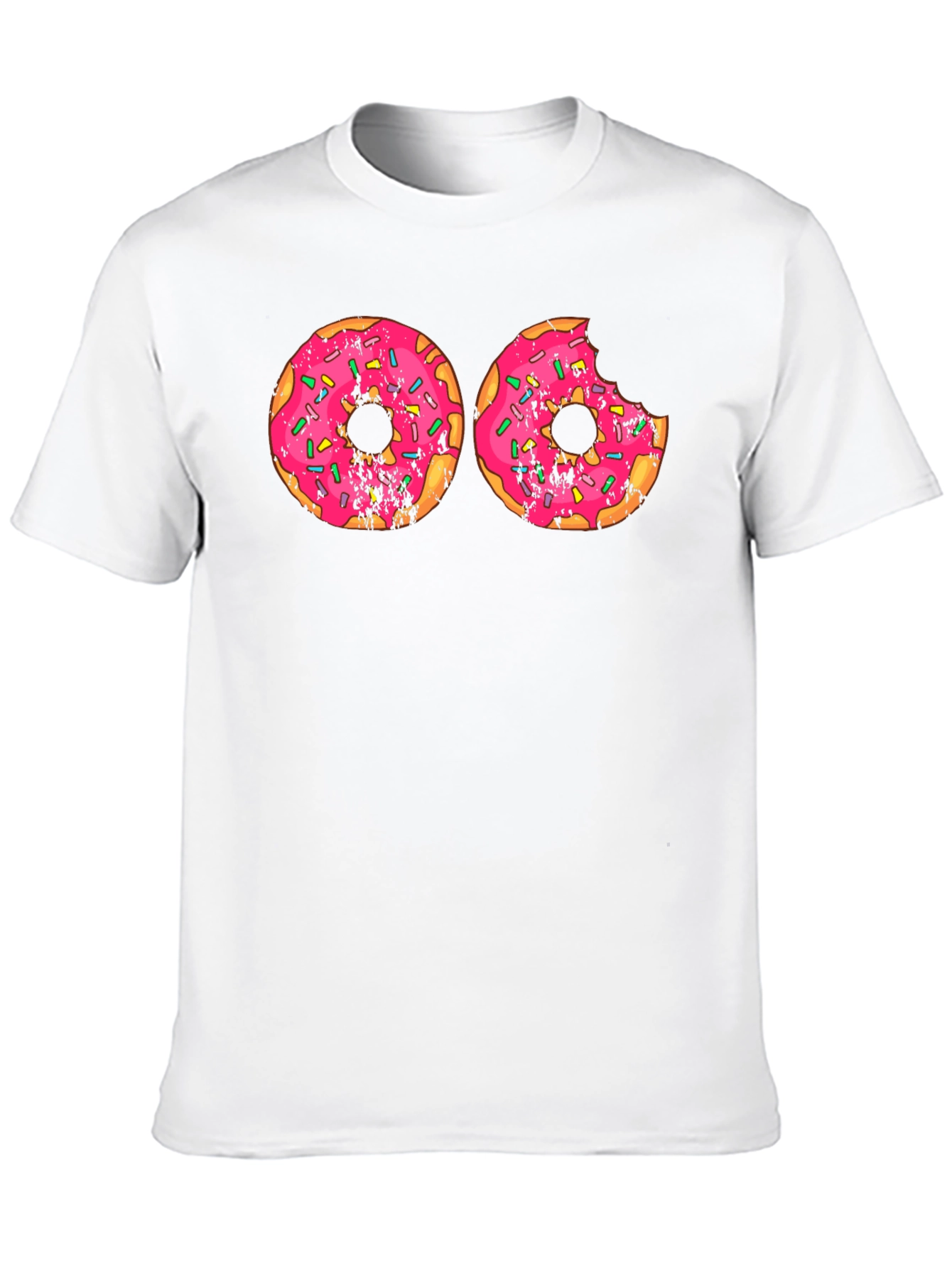 Donut Graphic T-Shirt - Sweet & Fun