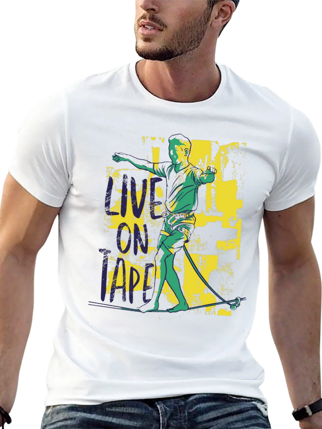 Live on the Edge Graphic T-Shirt