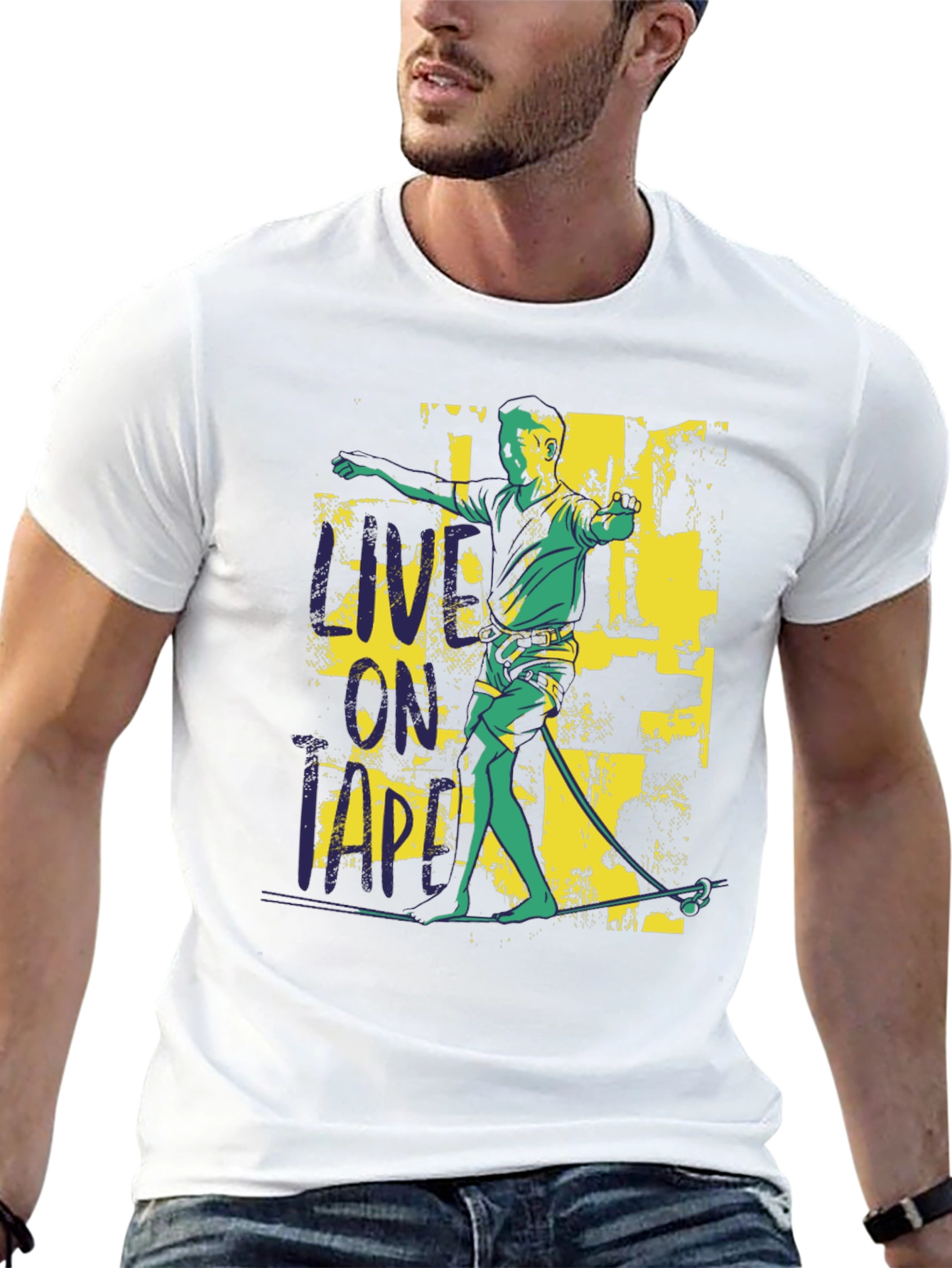 Live on the Edge Graphic T-Shirt