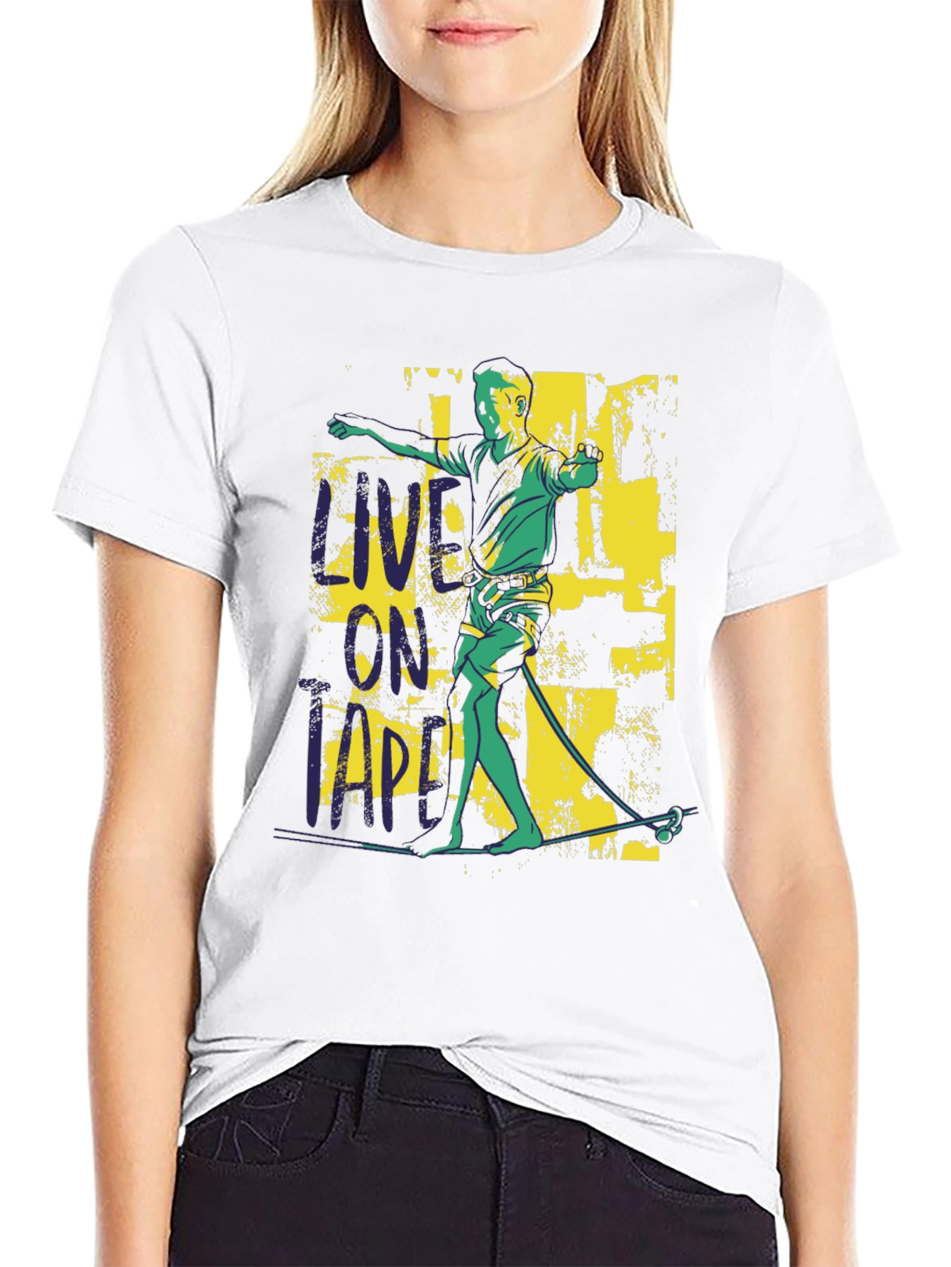 Live on the Edge Graphic T-Shirt