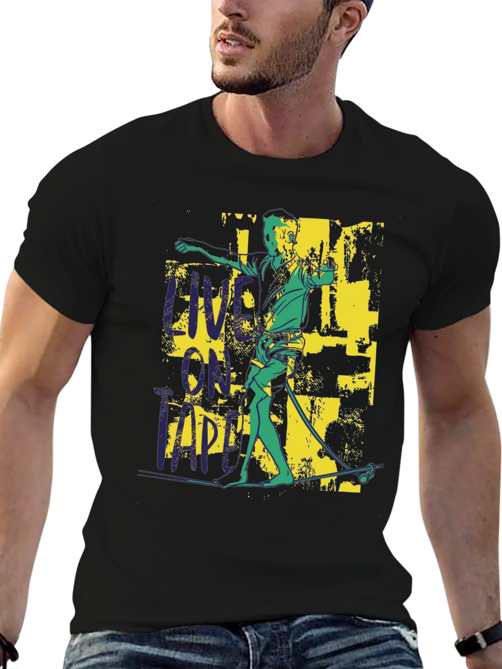 Live on the Edge Graphic T-Shirt