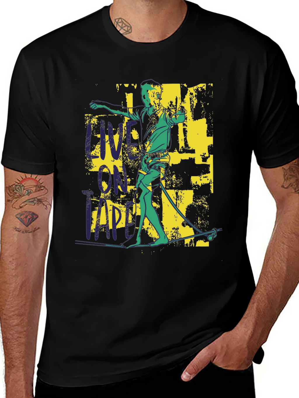 Live on the Edge Graphic T-Shirt