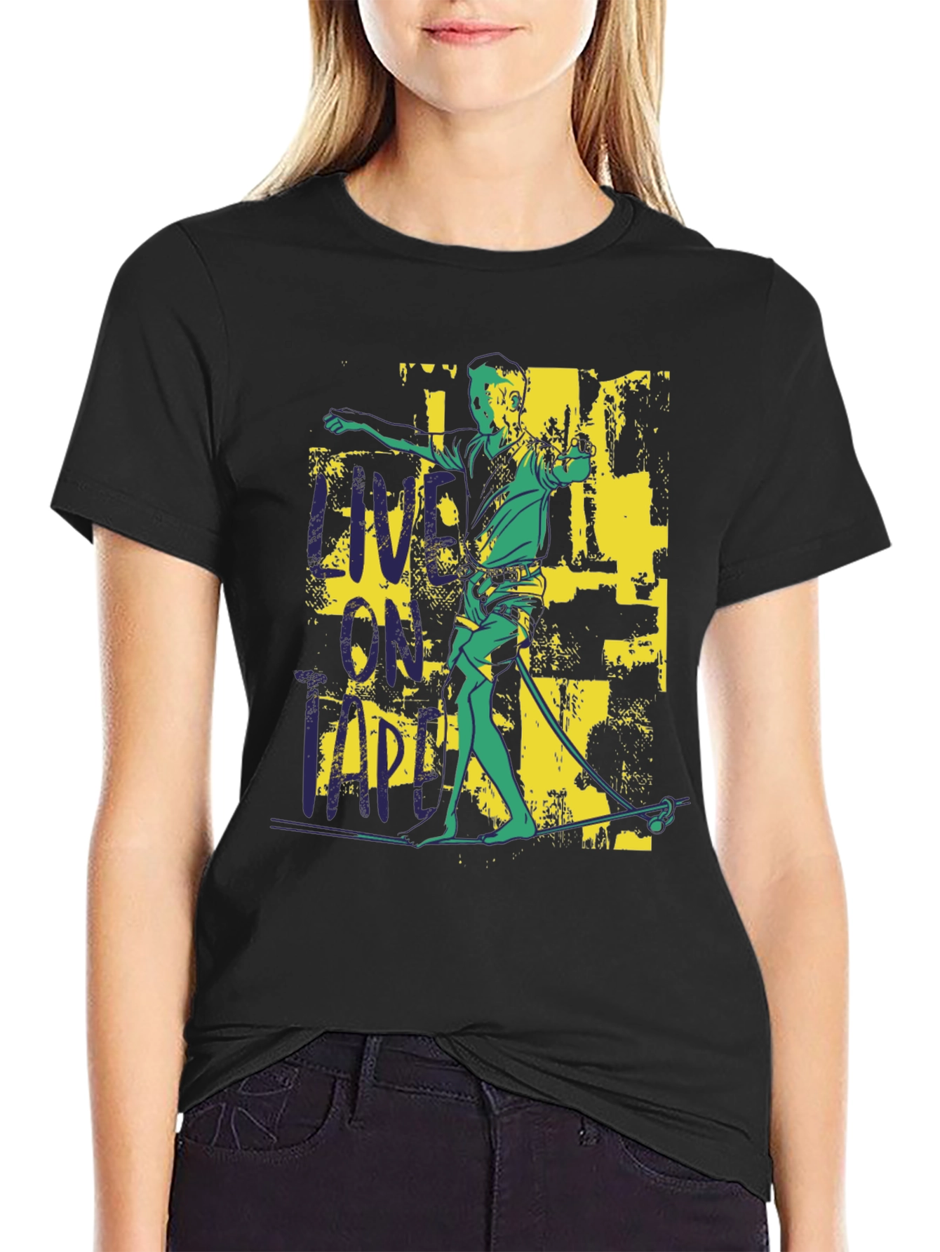 Live on the Edge Graphic T-Shirt