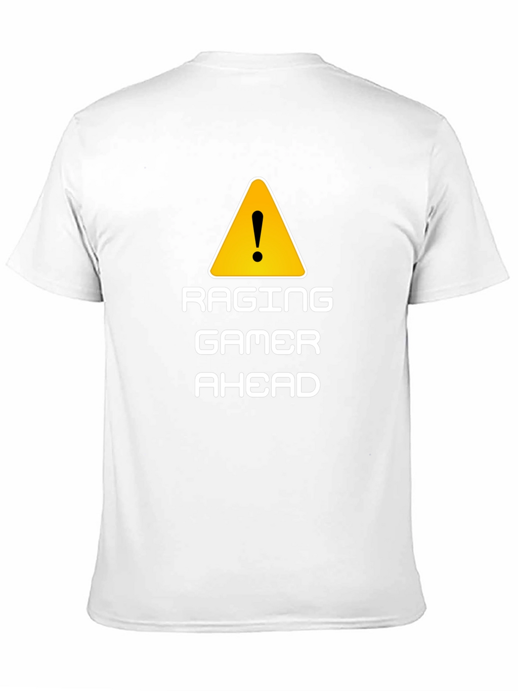 Raging Gamer Ahead Black Graphic Tee