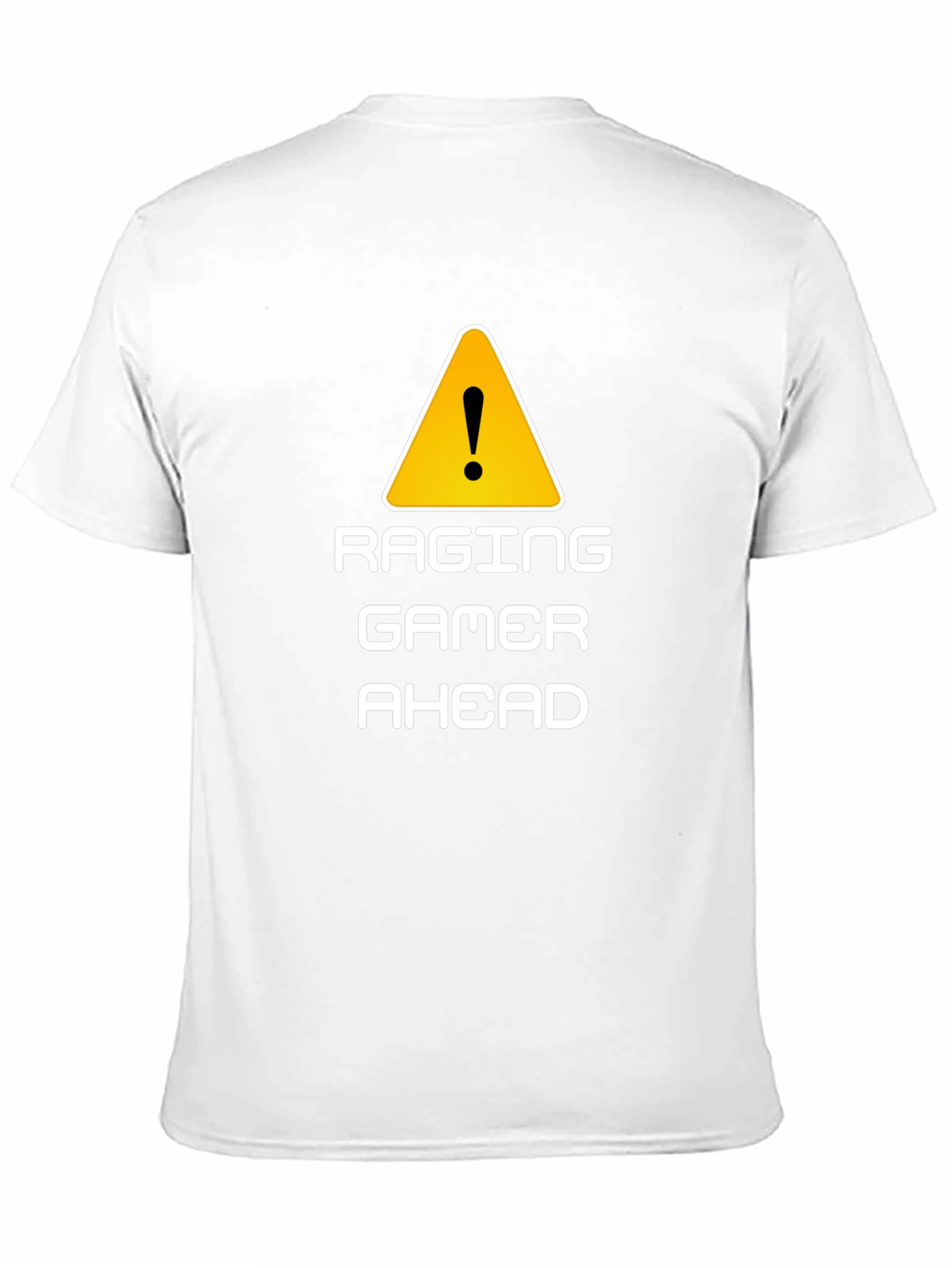 Raging Gamer Ahead Black Graphic Tee