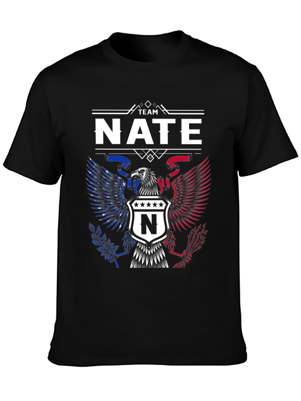 Team Nate Patriotic Eagle T-Shirt