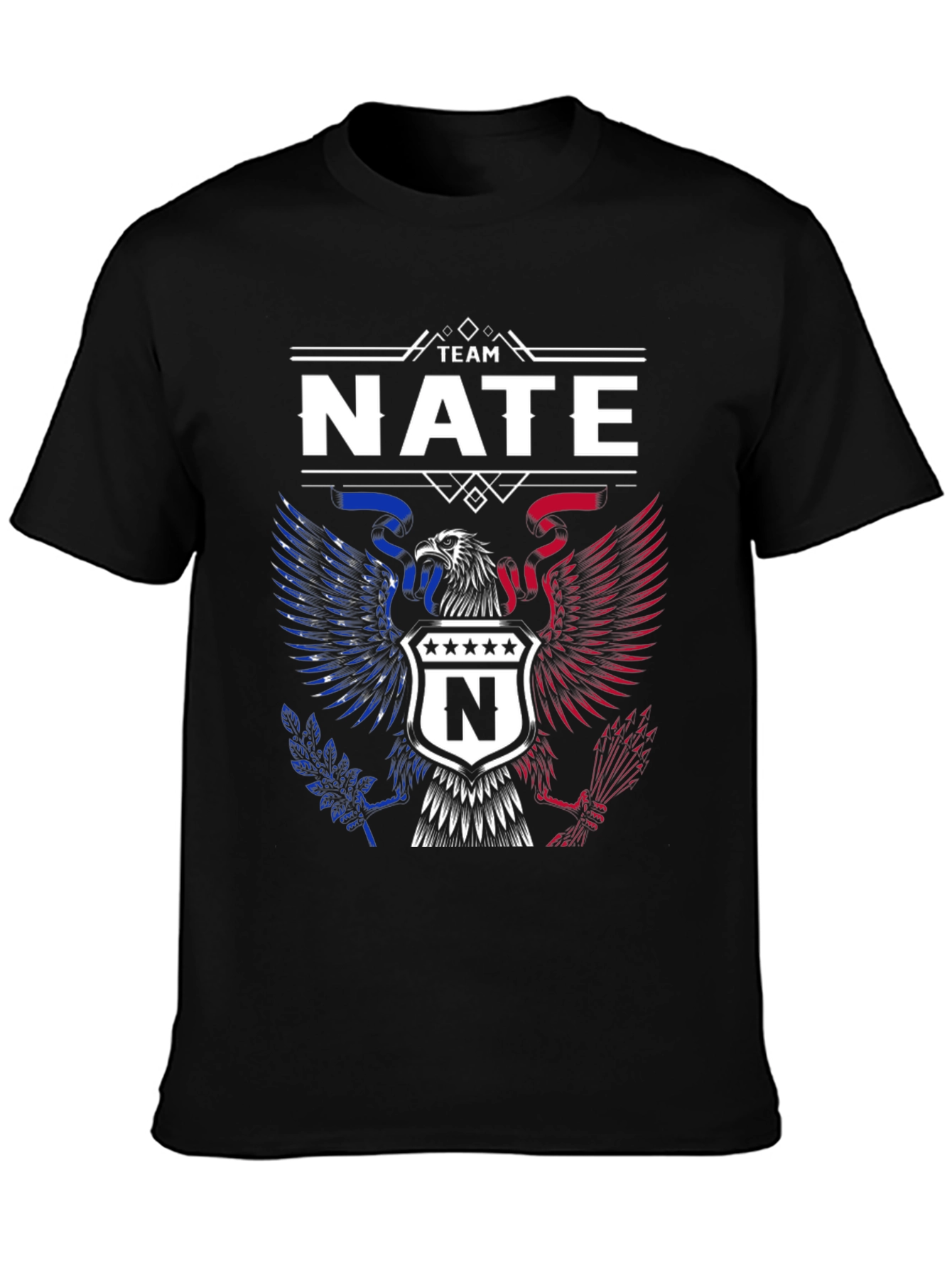 Team Nate Patriotic Eagle T-Shirt