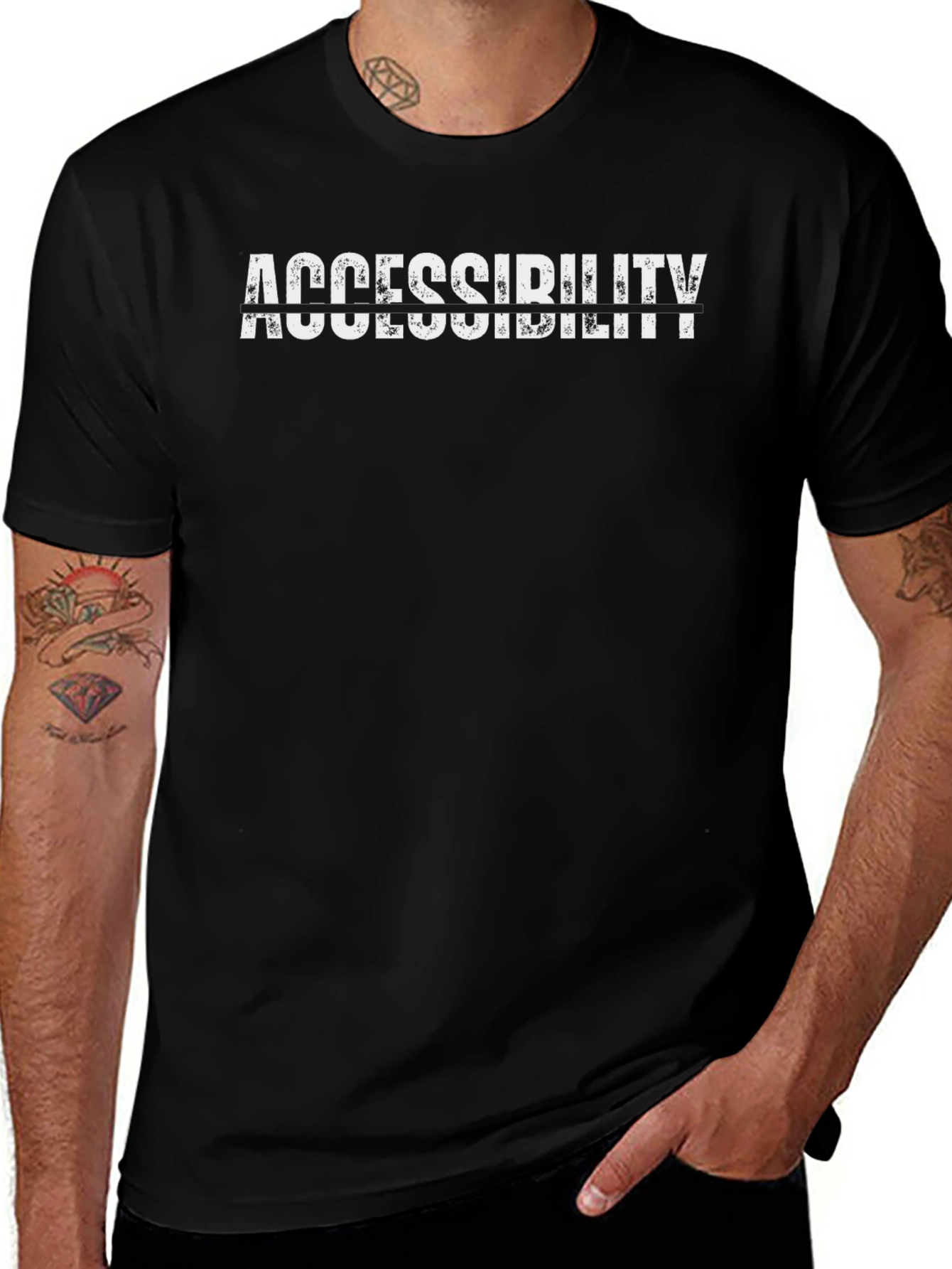 Accessibility T-Shirt - Stylish & Comfortable