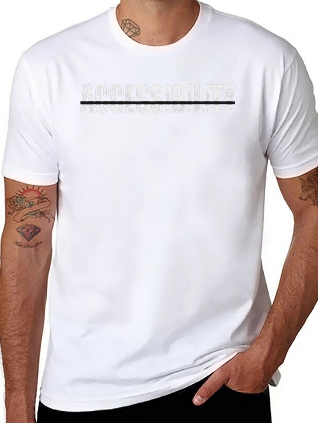 Accessibility T-Shirt - Stylish & Comfortable