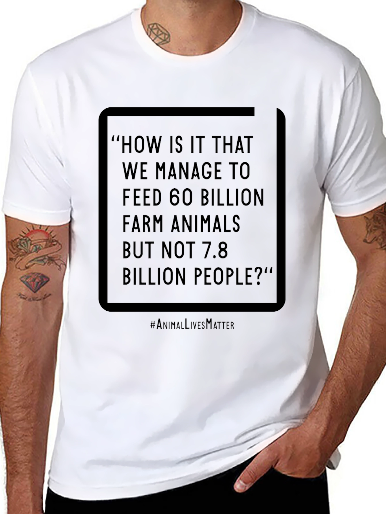 Animal Lives Matter Graphic T-Shirt